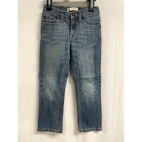 Levi's Other - LEVI'S 511 Performance Slim Jeans Medium Wash Blue Stretch Denim Kids Boys 6